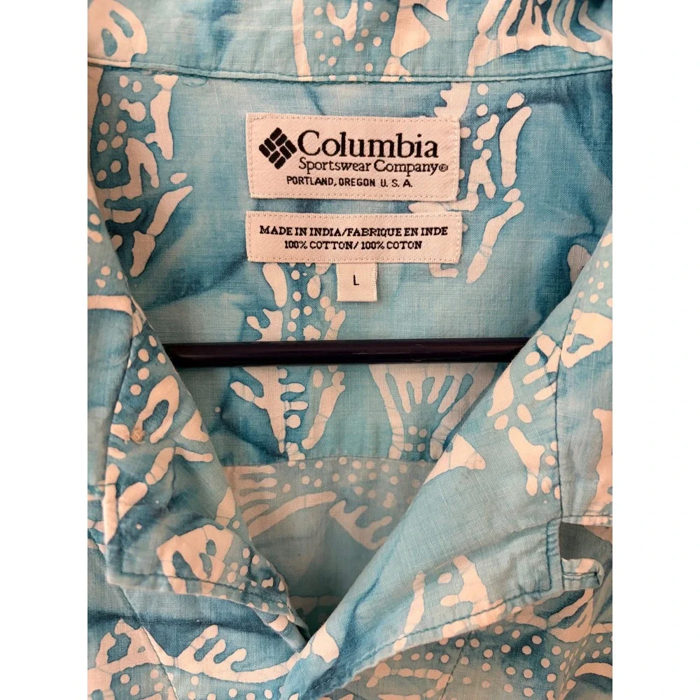 Columbia cotton button